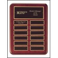 Rosewood Perpetual Plaque